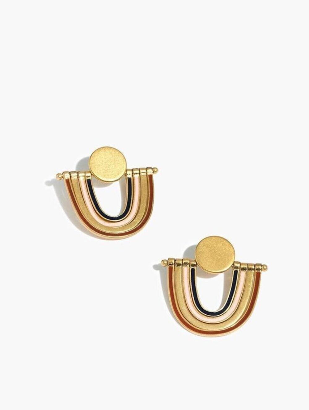 Madewell Enamel Rainbow Earrings